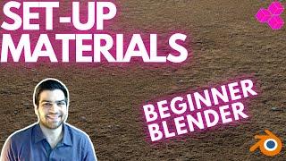 BEGINNER TUTORIALS - How to Set Up PBR Materials in Blender!