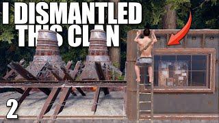 I DISMANTLED THIS CLAN BY DRAINING THEIR LOOT | Solo Rust