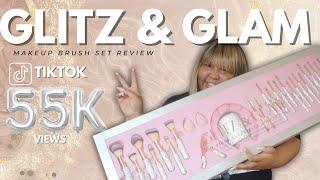 TIKTOK VIRAL | TJMAXX GLITZ & GLAM MAKEUP BRUSH SET REVIEW