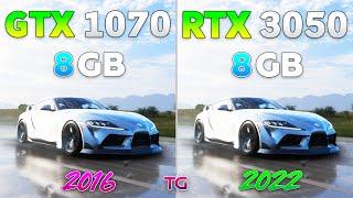 GTX 1070 vs RTX 3050 - Test in 10 Games