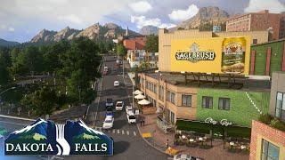 Cities: Skylines Dakota Falls - EP4 Downtown Rock Springs