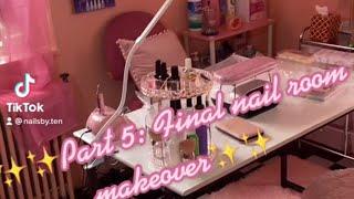 Nail Room Makeover 2021 | @nailsby.ten | @nailsby.ten