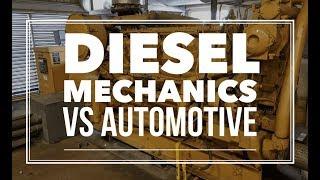 Auto Mechanic vs Diesel Mechanic