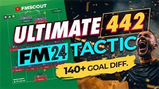 The ULTIMATE 442 WINNING Machine Tactic | Football Manager 2024 Best Tactics