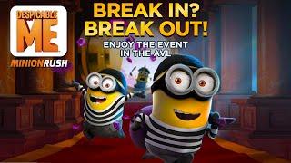 Despicable Me - Minion Rush New Update BREAK IN BREAK OUT!