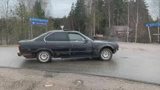 BMW e34 525i дрифт