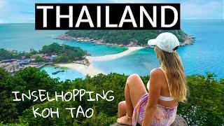 KOH TAO - THAILAND Insel Hopping Urlaub Reise Thailand schnorchel paradies Backpacking in 4K Tauchen
