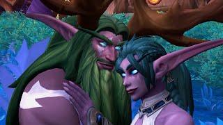 Malfurion and Tyrande In Game Cutscene - Patch 10.2.5