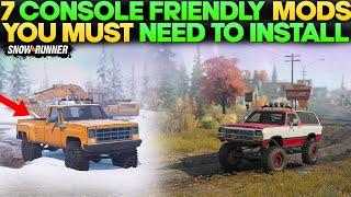 Top 7 Console Friendly Mods in SnowRunner You Need to Install