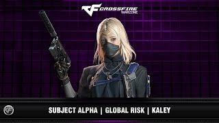 CFWZ : Subject Alpha | Global Risk | Kaley