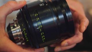 Cinescope and TLS cine rehoused Leica R primes at BSC Expo