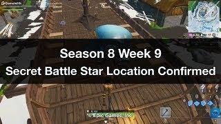 Fortnite - Season 8 Week 9 Secret Battle Star Location