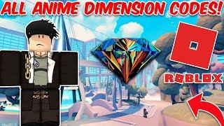 All Anime Dimension Codes For Free Gems And Boosts!!