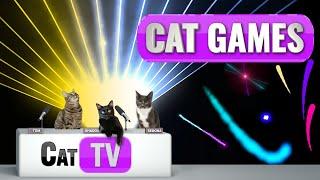 CAT Games | Laser Light Show Cat TV Compilation | 4K Videos For Cats to Watch | 