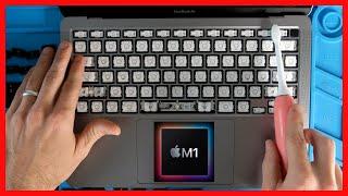 How to Remove and Clean Sticky Keys on M1 Macbook Air Step by Step Repair (Very Detailed Fix)