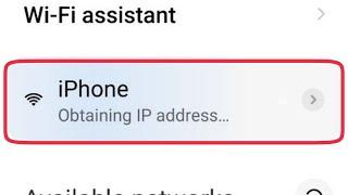 How To Fix Wi-Fi Obtaining IP address Problem Solve in Android