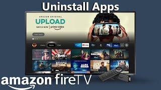 How To Uninstall Apps From Amazon Fire TV