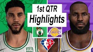 NBA 2K22 PC l Camera Mod Showcase l Celtics vs Lakers l 1st quarter