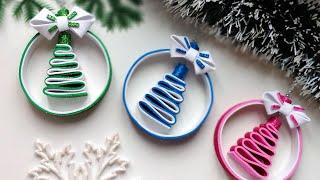 DIY НОВОГОДНИЕ ИГРУШКИ из фоамирана  CHRISTMAS DECORATIONS