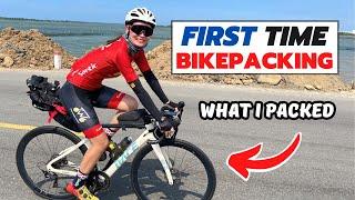 WHAT I PACKED for my first Bikepacking Bike Tour | Tips For Beginners