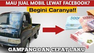 Cara Posting Kendaraan Yang  Mau Dijual Lewat Facebook, Bagaimana Caranya?