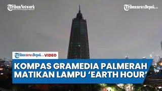Kompas Gramedia Jakarta Matikan Lampu dalam Earth Hour 2022