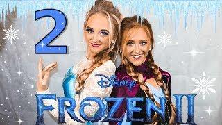 FROZEN 2! *HILARIOUS*  (Elsa & Anna meet Belle & Cinderella)