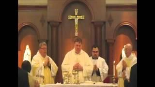 Bishop Simon Bruté College Seminary Chapel Blessing