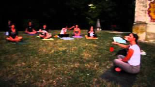 YOGA AL PARCO SAN MICHELE LUGANO - SOUND HARMONY VIBRATION 25 JUL 2012