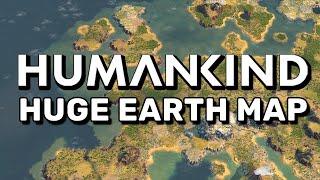 HUMANKIND FULL TRUE EARTH MAP GAMEPLAY | MAX DIFFICULTY