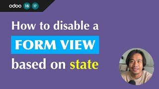 How to Disable Form View Based on State Using OWL | Odoo 16