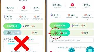 Instant Evolve Primeape into Annihilape in Pokemon Go