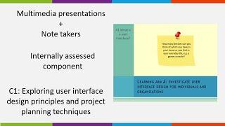 BTEC TECH Award Digital Information technology component 1 product demo