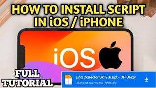 Tutorial how to install Script Skin MLBB in iOS / iPhone | How to inject Script Skin MLBB in iPhone
