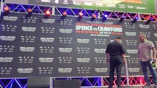 Spence vs. Crawford weigh in