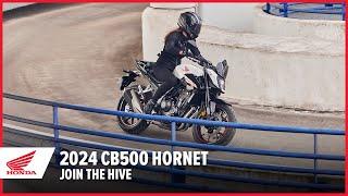 New CB500 Hornet 2024: Join the Hive | Street Motorcycle | Honda