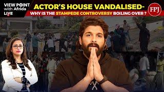 Allu Arjun house vandalized: BRS leader questions why is the actor targeted ? | Pushpa 2 | Hyderabad