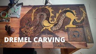 Carving a Dragon from Wood