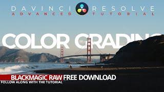 Davinci Resolve 16 Advanced Color Grading Tutorial With FREE FOOTAGE