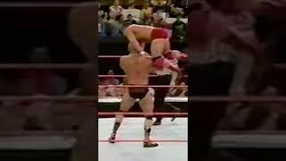 Leviathan (BATISTA) Pop Up Powerslam To Nick Dinsmore #davebautista #batista #eugene #wwf #wrestling