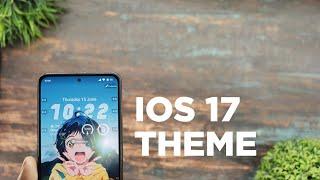 iOS 17 Inspired Theme For Miui 13/Miui 14 | New Widgets & Changes | iPhone Theme For Redmi & Poco