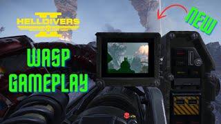 Helldivers 2: Field Testing New Support Weapon - StA X3 WASP Gameplay (Super Helldive Solo)