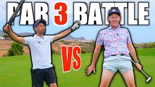 Crazy Par 3 Golf Course Match - Never Play Golf With People You Hate!