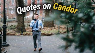 Top 25 World's greatest Inspirational and Motivational Quotes on Candor - 2023 | Simplyinfo.net