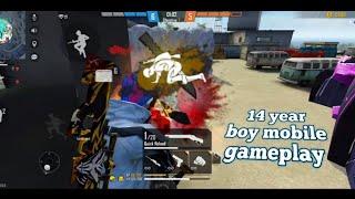 Free fire headshot highlights||14year boy mobile gameplay||blue sky