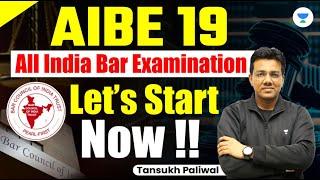 AIBE 19: Let's Start Now! | Tansukh Paliwal | Unacademy Linking Laws