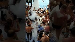 Children and Adults enjoyed the Foam Party of the Boat Tour  | Antalya Boat Trip 2022 (w/Price )