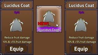 How To Get Lucidus Coat in King Legacy | Lucidus Coat King Legacy