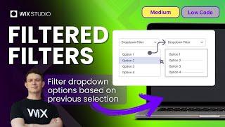 How to Filter a Dropdown Filters Options Based on another Filter | Wix Data Filters: Part 2