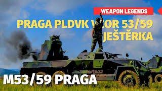 Praga PLDvK vzor 53/59 Ještěrka | The beast of the wars in the Balkans